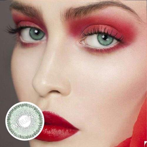 ��LENSPOEM��Magic Green Colored Contact Lenses