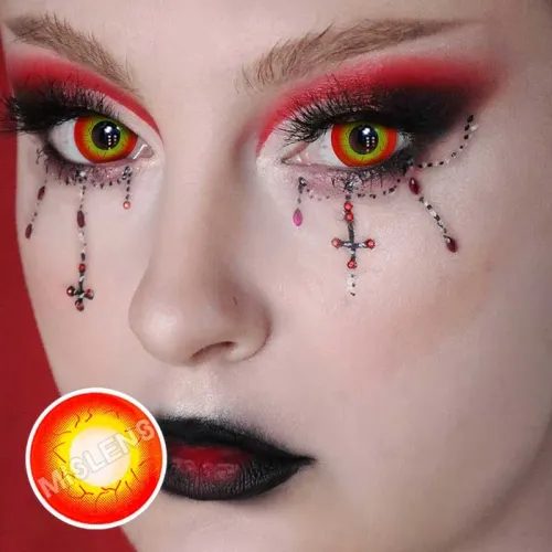 ��U.S Warehouse��Blood Streak Sith Eye Contact Lenses