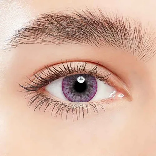 ��LENSPOEM��Glacier Purple  Colored Contact Lenses