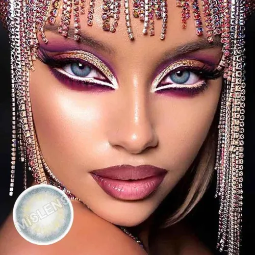 ��U.S Warehouse��DNA Taylor blue gray Contact Lenses