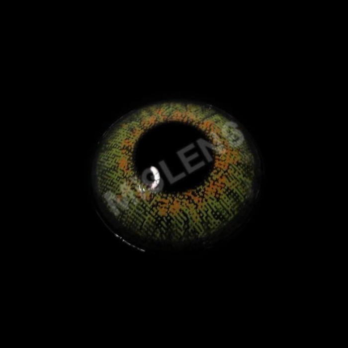 ��LESPOEM��3-stones Green Colored Contact Lenses