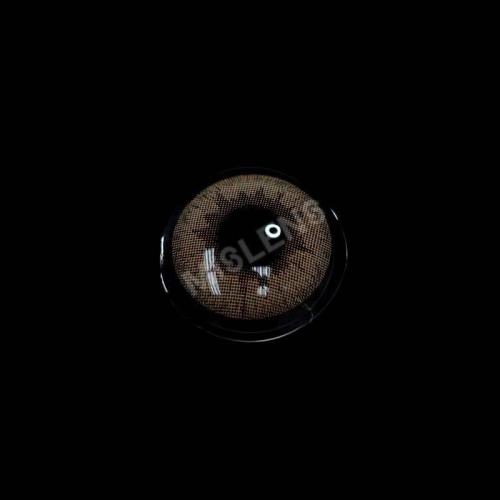 ��LENSPOEM��Golden Yellow Brown Colored Contact Lenses