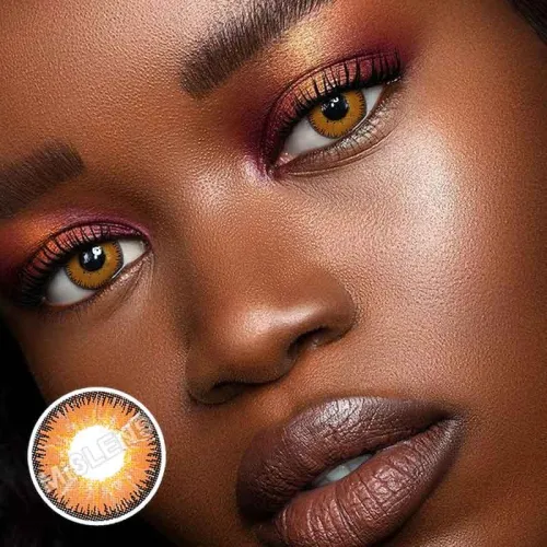 ��U.S Warehouse��Vika tricolor brown  Contact Lenses
