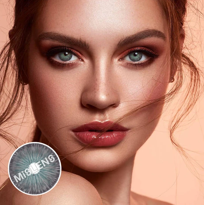 ��LENSPOEM��New York N Gray  Colored Contact Lenses