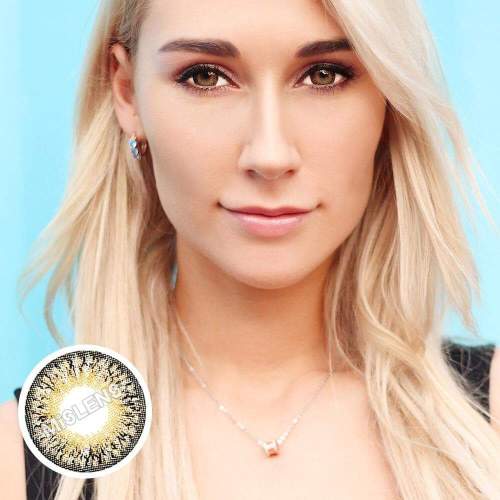 ��LENSPOEM��Forest Karst Brown Colored Contact Lenses