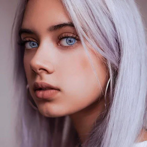 ��LENSPOEM��Taylor blue gray Prescription Colored Contact Lenses