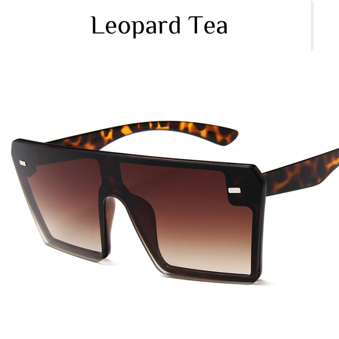 ��LENSPOEM��Large frame colorful mercury sunglasses