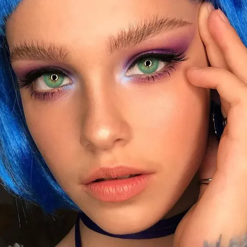 ��LENSPOEM��Shallow N. Green Colored Contact Lenses