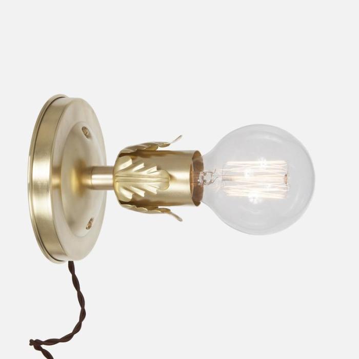 Fleurette Wall Sconce - Plug-In