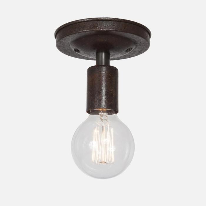 Bare Bulb Ceiling Light