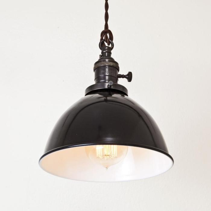 Switch Socket Pendant - Dome Shade