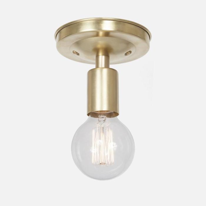 Bare Bulb Ceiling Light