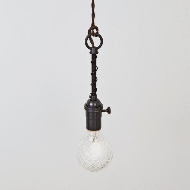 Industrial Spring Pendant Light