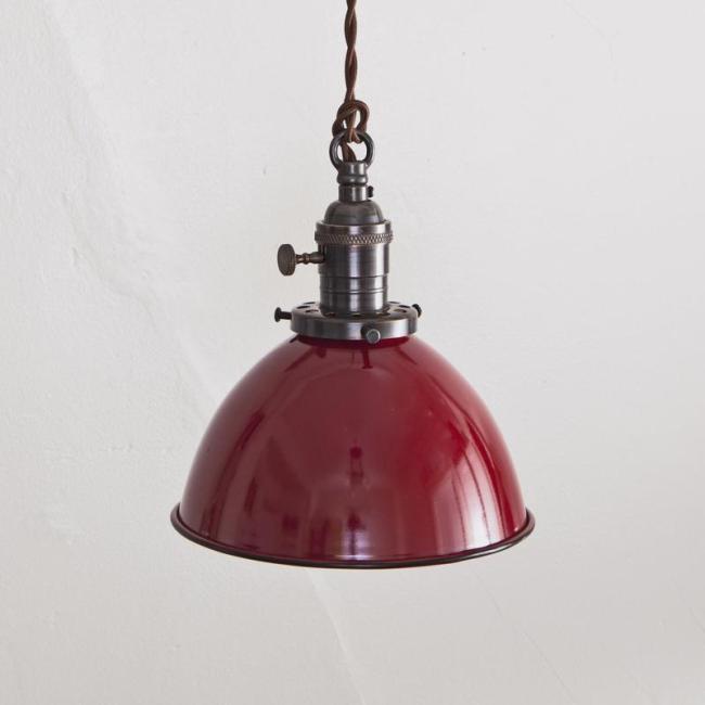 Switch Socket Pendant - Dome Shade