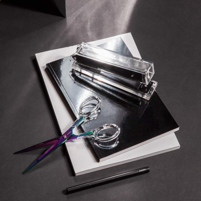 Iridescent Lucite Scissors