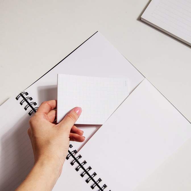 Black Daily Weekly Monthly Planner