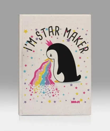 I'm star canvas notebook