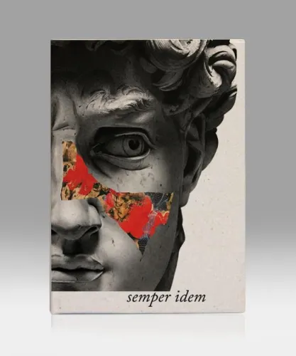 Semper idem canvas notebook