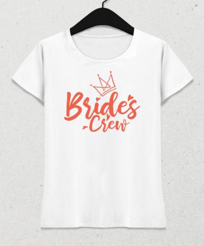 Brides crew woman shirt