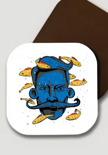Sunk fish coaster