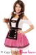 4pcs Sweet Flirting Beer Babe Costume