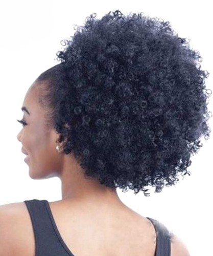 Afro Kinky Curly Hair Magic horsetail Wrap Around Ponytail 100g Clip Ins