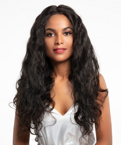 Density Body Wave 360 Lace Frontal Wigs For Black Women Pre Plucked Hairline Lace Wig