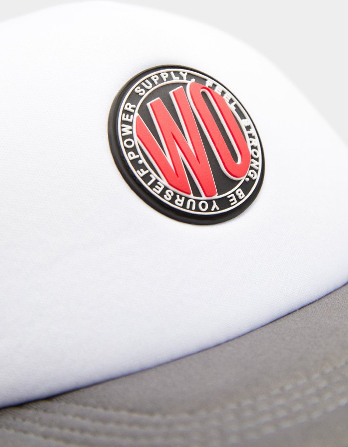 Trucker cap with patch