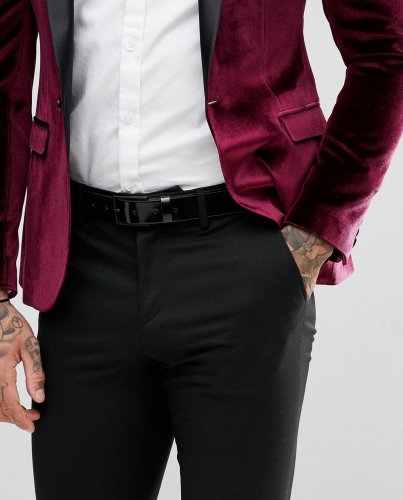 Shirt In Longline With Monochrome Check