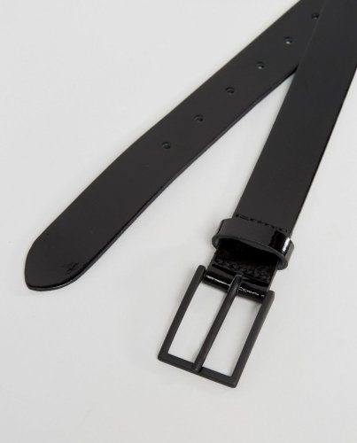 Shirt In Longline With Monochrome Check