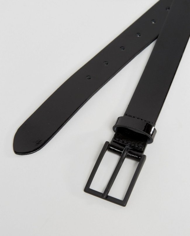 Shirt In Longline With Monochrome Check