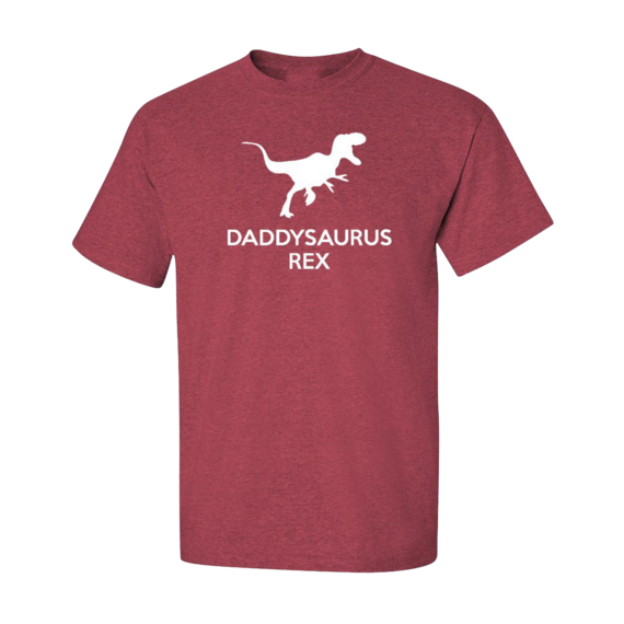 Daddysaurus Rex Adult T Shirt
