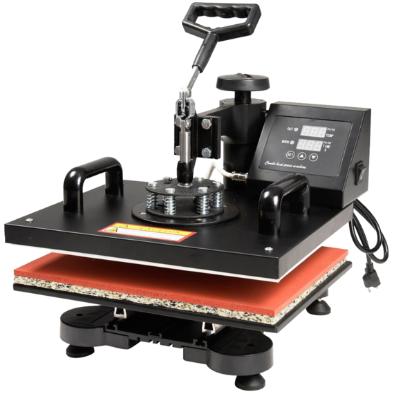 GHP 5 in 1 Heating thermocouple Heat Press Machine Digital Transfer Sublimation1