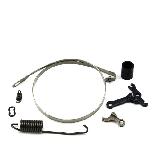 Stihl 066 ms660 ms650 Chain Brake Band Tension Spring Level Spring Hose 20mm Brake Hardware Set (8 items) OEM 1122 160 5400, 1121 160 5500, 1125 162 8002, 1121 160 5000, 1121 162 5010