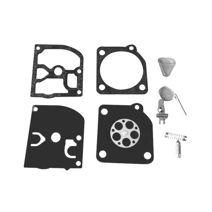 ZAMA RB-45 Carb Repair Diaphragm Kit for Husqvarna 55 51 49 45 Chainsaw 240R 245R Carburetor Jonsered 2041 2045 2050 RS44 Partner 400 410 450 460 490 510 C1Q-EL1 Zama C1Q-EL5 C1Q-EL5A C1Q-EL6 C1Q-EL7 C1Q-EL10 C1Q-M43 & WY Series