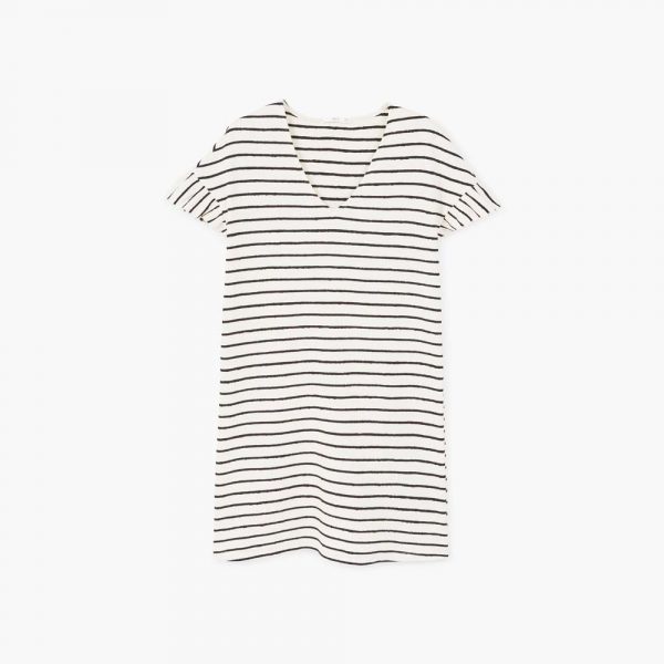 Textured Printed Dress