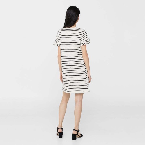 Textured Printed Dress