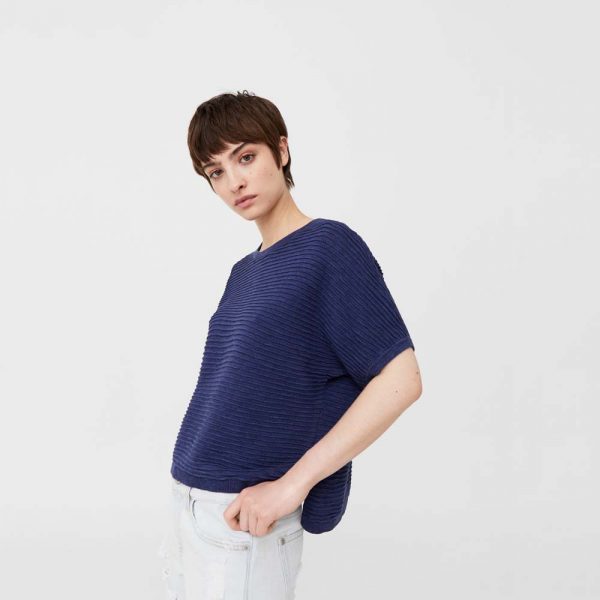 Stripe Textured Sweater