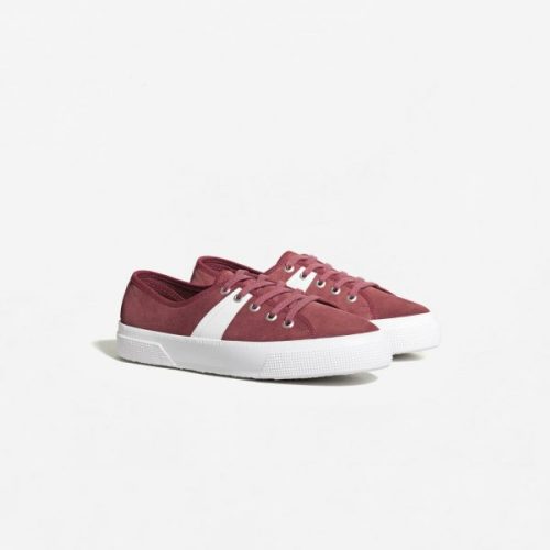Suede Mixed Sneakers