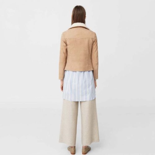 Shearling Leather Jacket