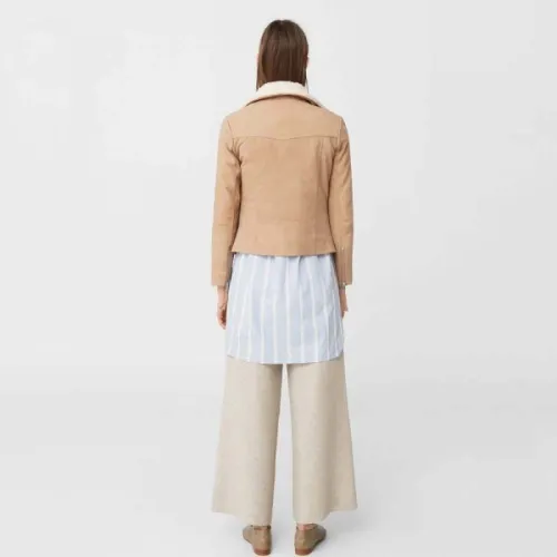 Shearling Leather Jacket