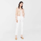 Embroidered Flowy Jacket