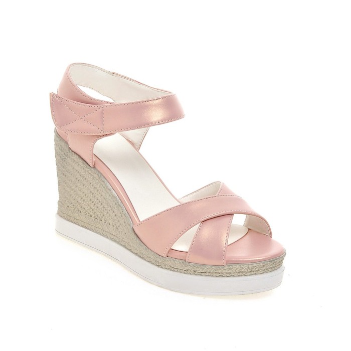 NEMAONE Luxury Brand Wedge Sandals 2017 Heels Women Platform Sandals Gladiator Summer Shoes Woman