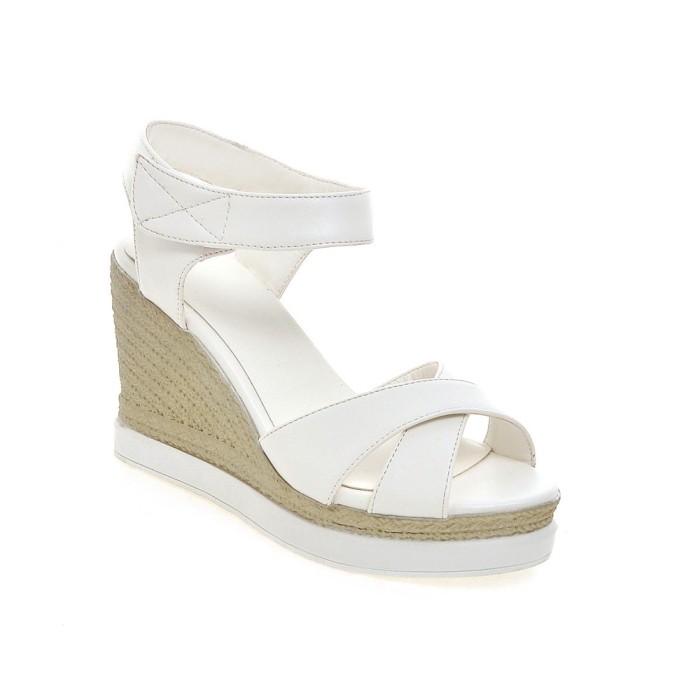 NEMAONE Luxury Brand Wedge Sandals 2017 Heels Women Platform Sandals Gladiator Summer Shoes Woman