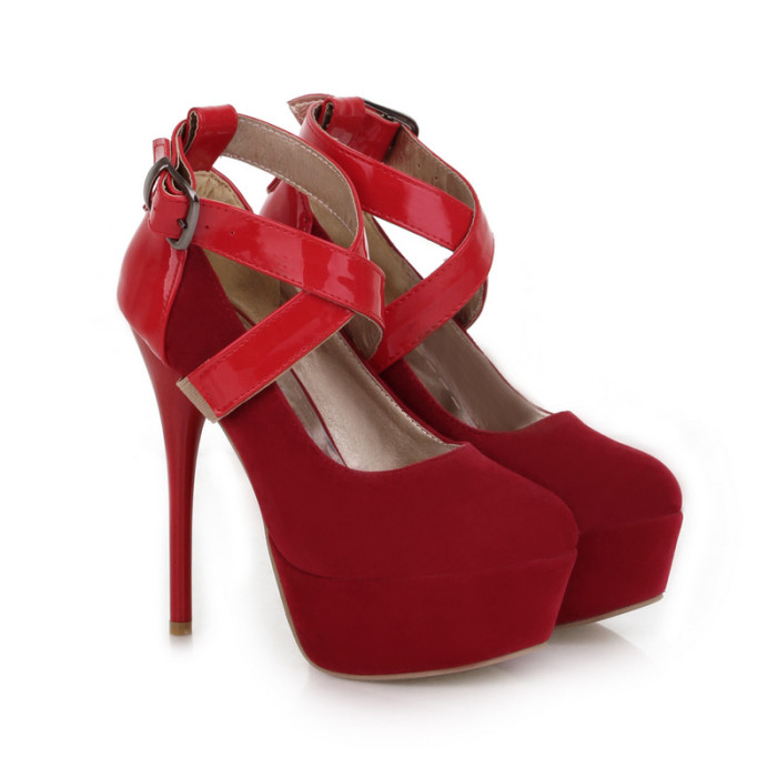 NEMAONE New 2017 Large Size 34~45 Fashion Sexy 13 cm High Heels Women Pumps Ladies Platform Shoes Woman Chaussure Femme