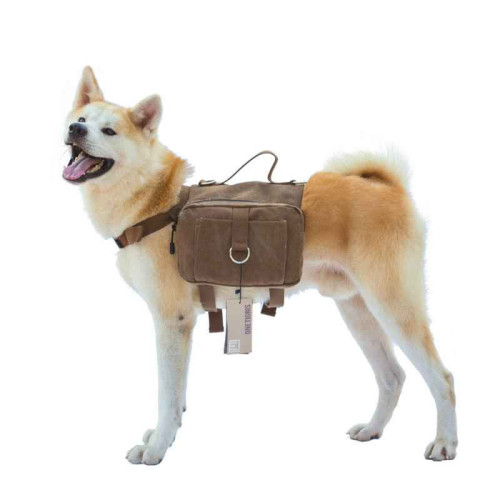 OneTigris Cotton Canvas Dog Harness Pack
