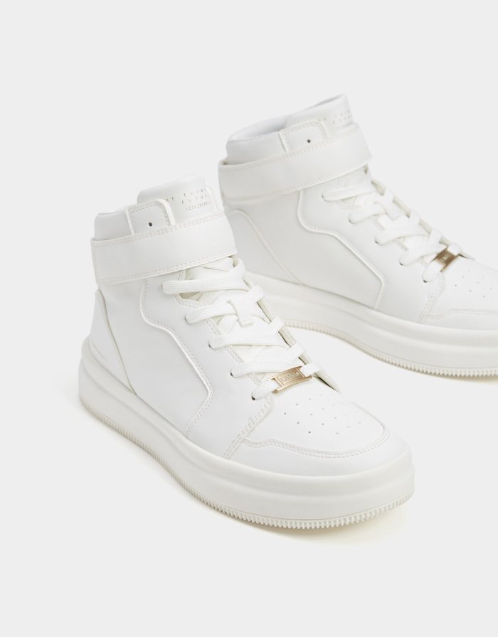 Men’s basketball high-top trainers