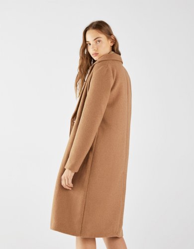 Straight long coat