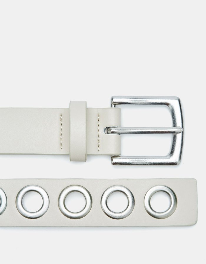 Studded belt width 3 cm