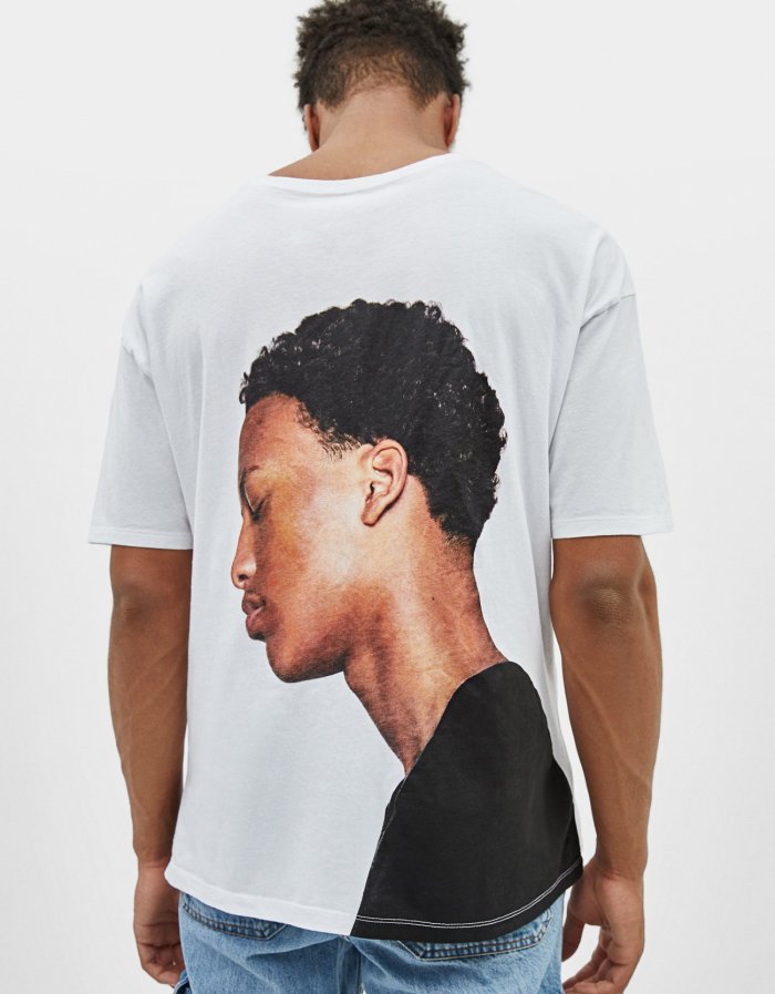 Oversized short sleeve T-shirt